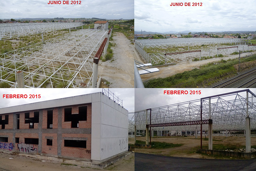 Situación del solar en Camarreal - Santander