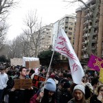 foto de la manifestación en Santander