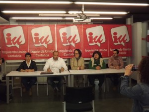 Rueda de prensa de presentación de canditatura Torrelavega